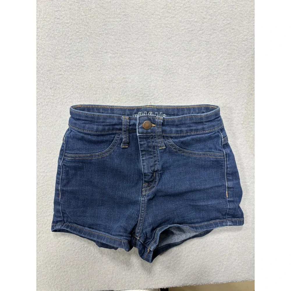 Wild Fable Denim Shorts 00/24R‎ High Rise Blue Jean Bundle 2 Pairs Stretch